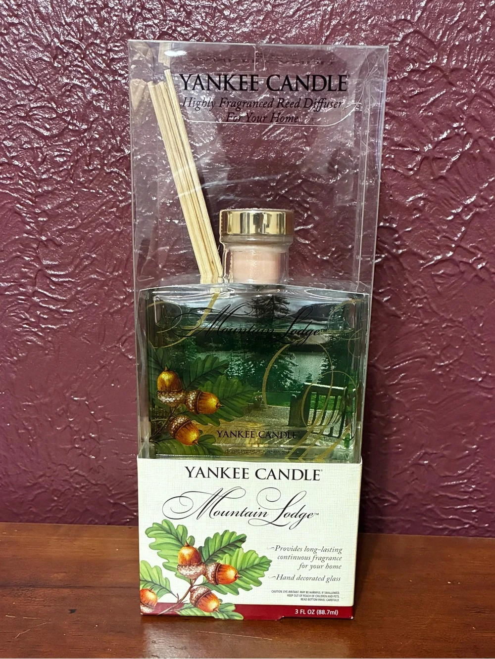 Yankee Candle Reed Diffuser Mountain Lodge scent